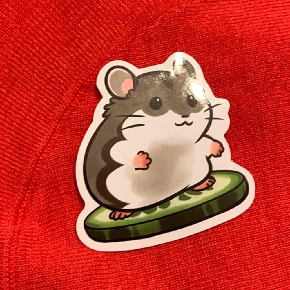 Hamster sticker $1 in bundle